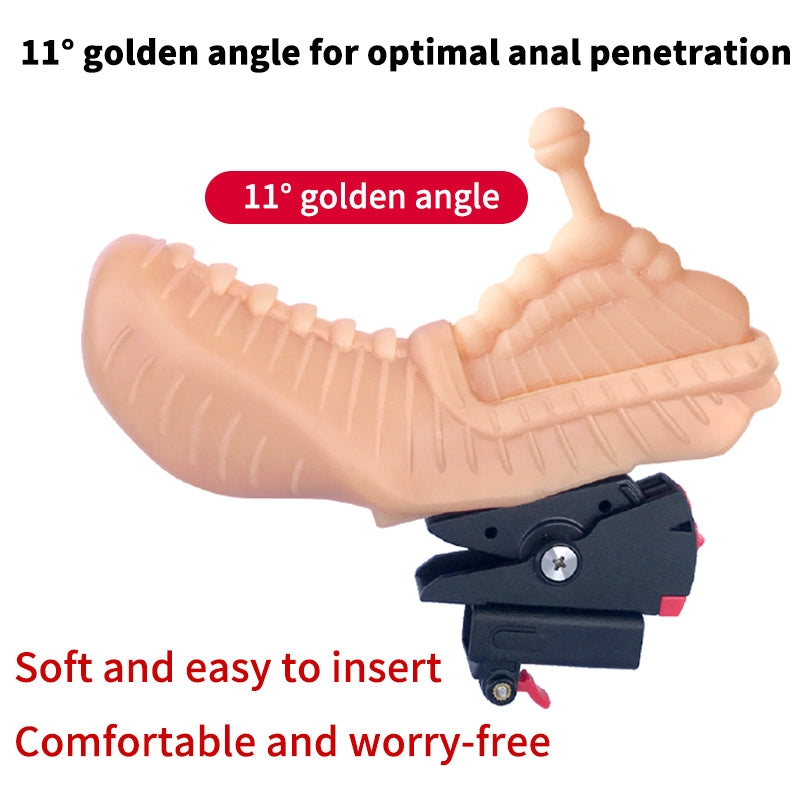 Elementary insertive massage head