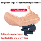 Elementary insertive massage head