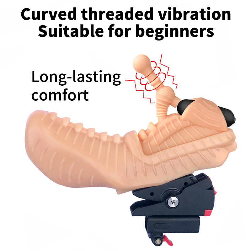 Elementary electric insertive massage head