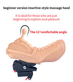 Elementary insertive massage head