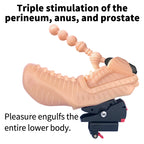 Electric insertive massage head