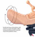 Elementary electric insertive massage head