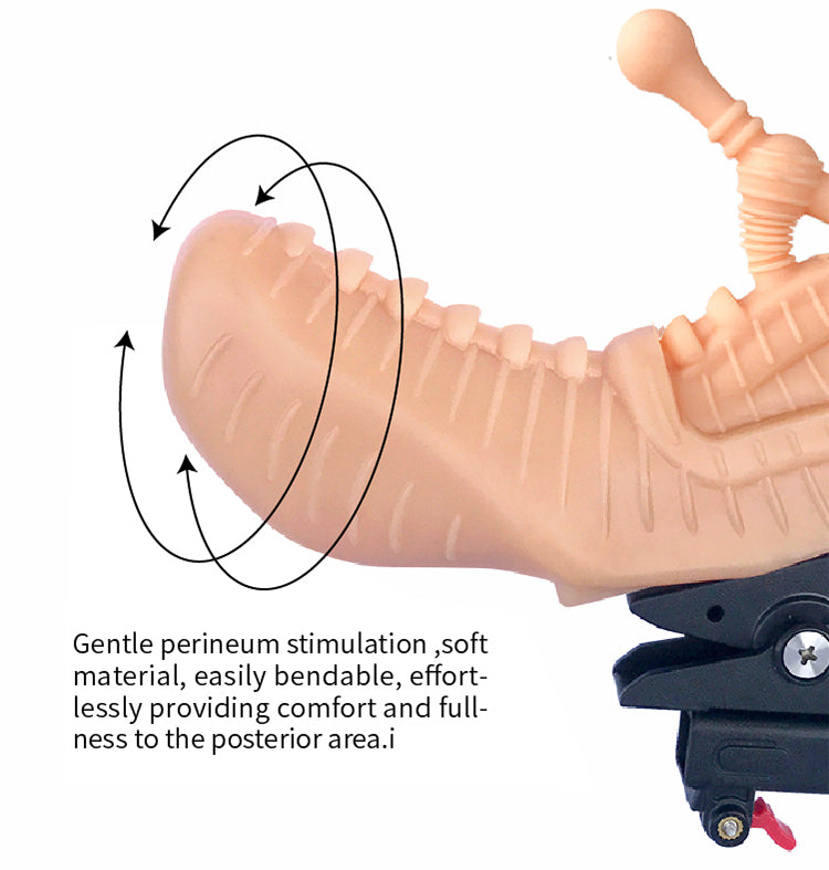 Elementary electric insertive massage head