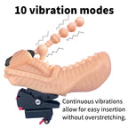 Electric insertive massage head