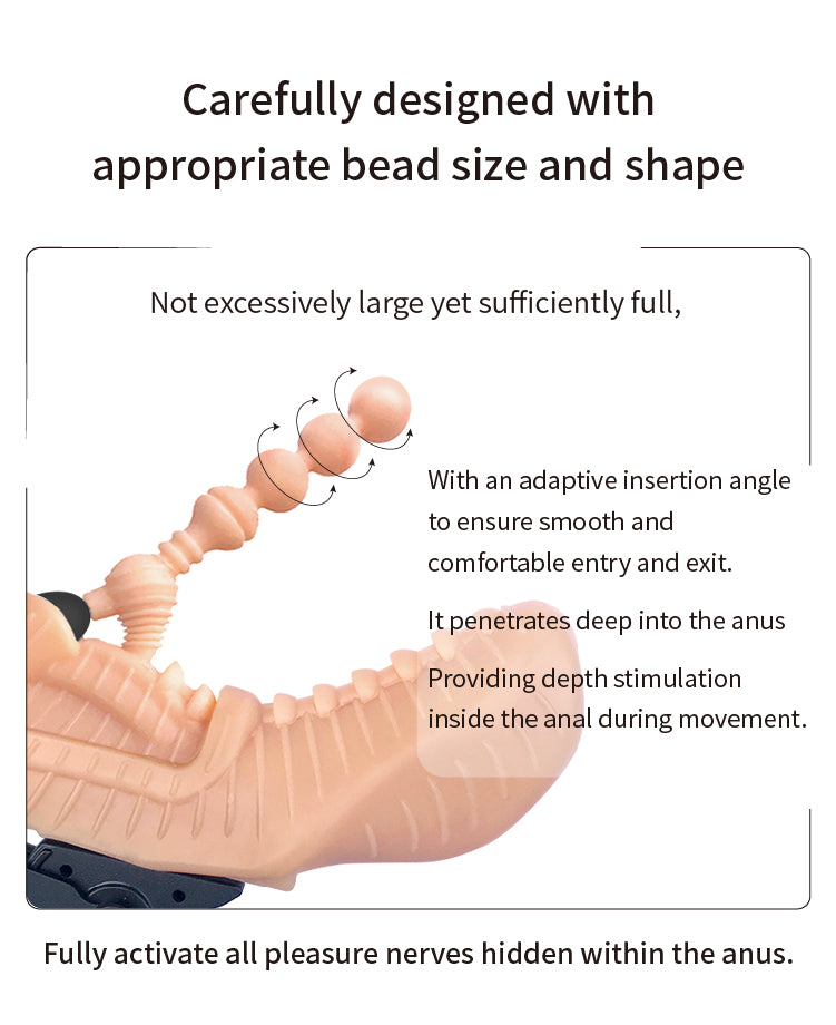 Electric insertive massage head