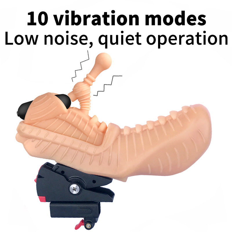 Elementary electric insertive massage head