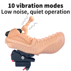 Elementary electric insertive massage head