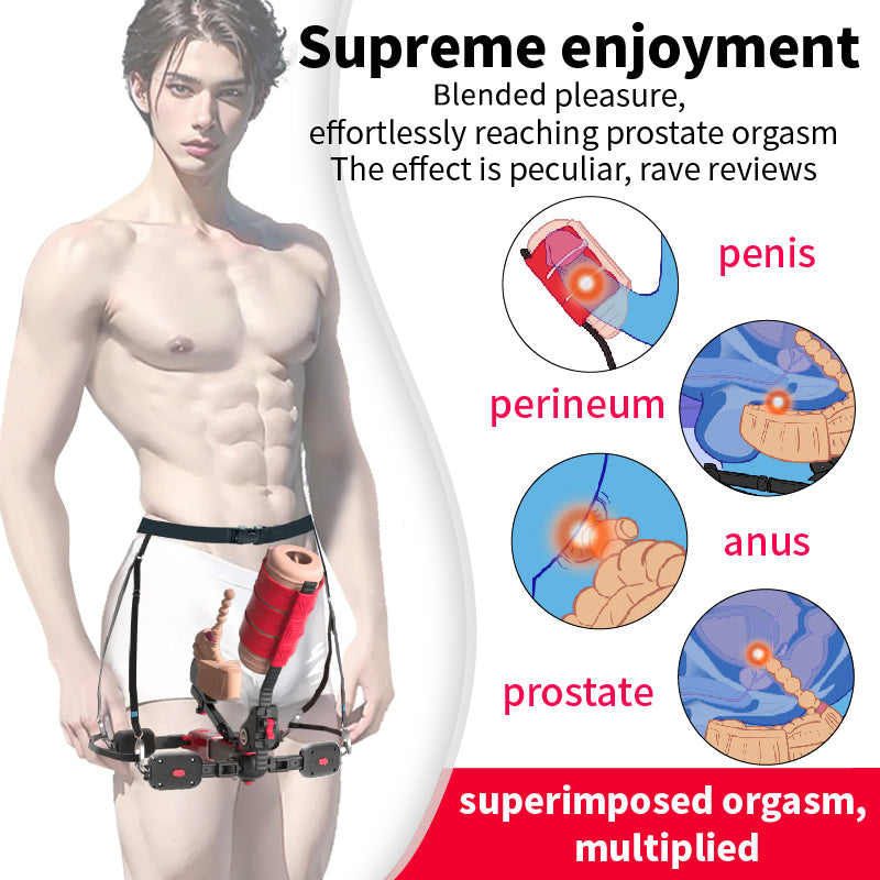 COMFLY Blended Orgasm Wearable Male Masturbator– Hands-Free