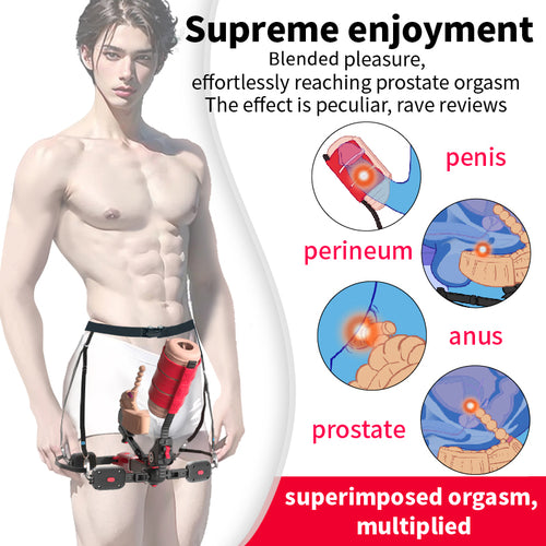 COMFLY Blended Orgasm Wearable Male Masturbator– Hands-Free