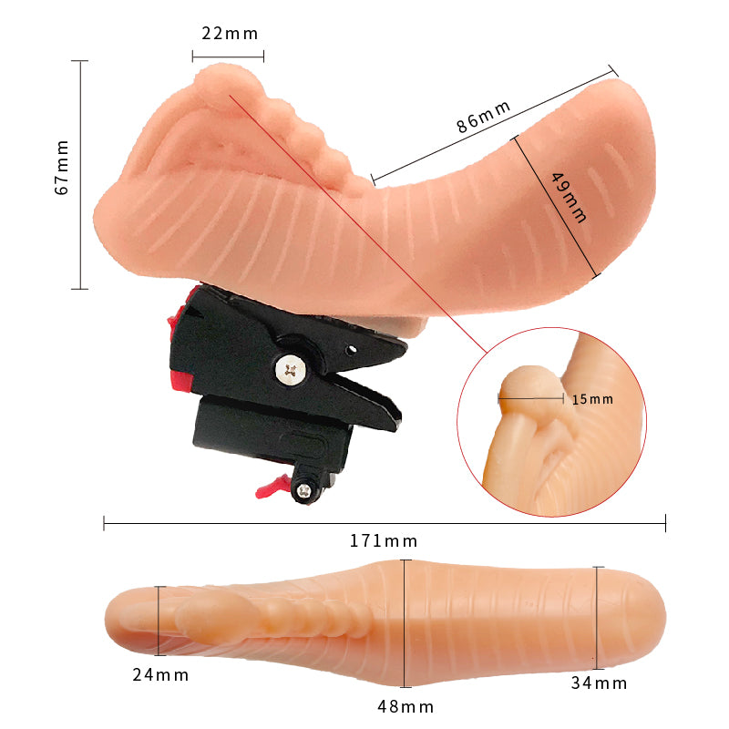 Large-size massage head