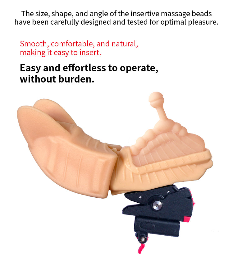 Elementary insertive massage head