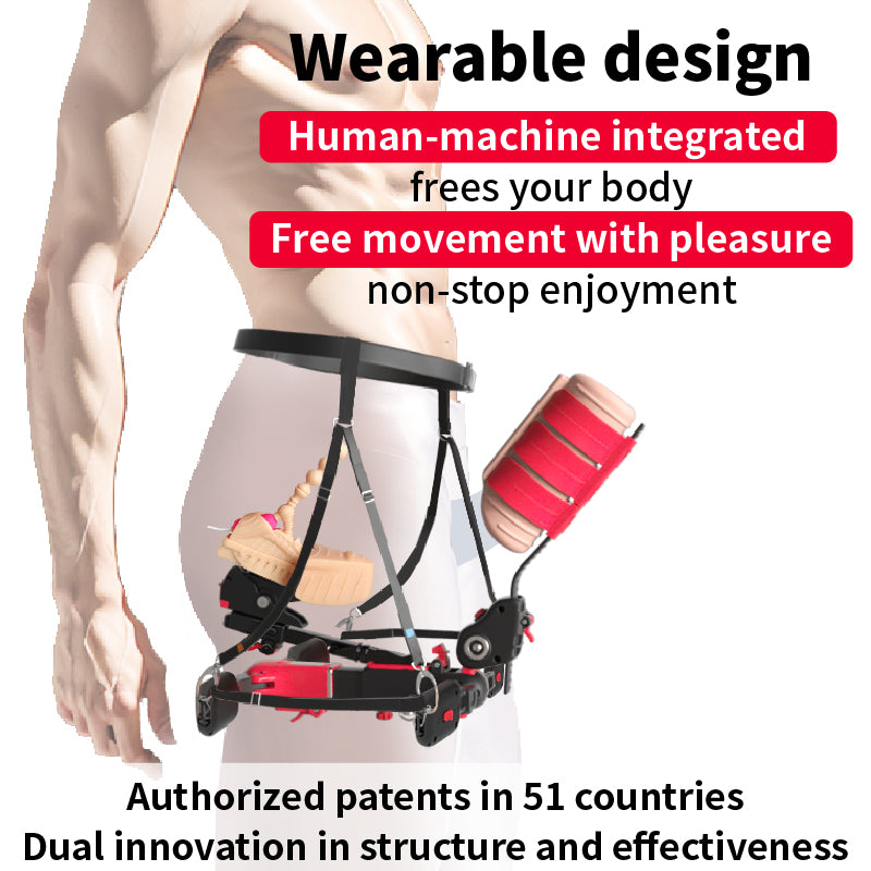 COMFLY Blended Orgasm Wearable Male Masturbator– Hands-Free