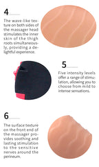 Medium-size massage head
