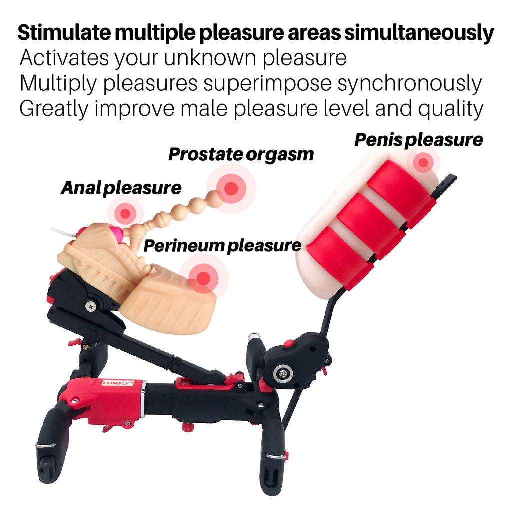 COMFLY Blended Orgasm Wearable Male Masturbator– Hands-Free