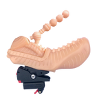 Electric insertive massage head