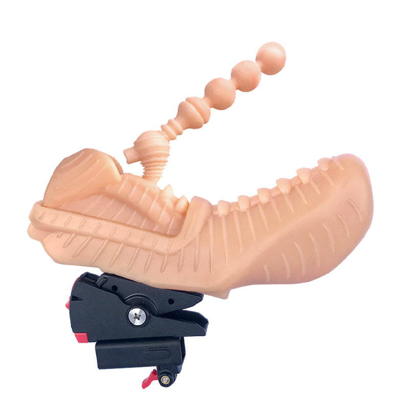 Electric insertive massage head